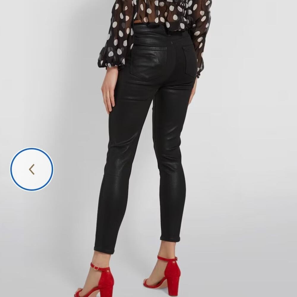 Paige Hoxton Ankle Coated Jeans Women's 27